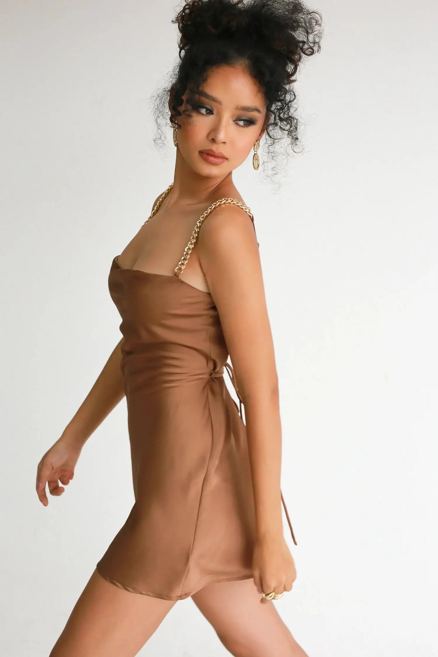 LINA DRESS - BROWN - MND Vietnam