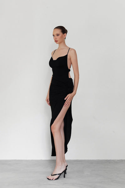 NATALIE DRESS - BLACK MND bestseller, dress, group_nataliedress, newarrival, party