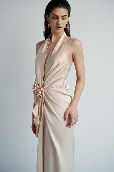 ROSSA DRESS - CHAMPAGNE MND dress, group_rossadress, newarrival, party