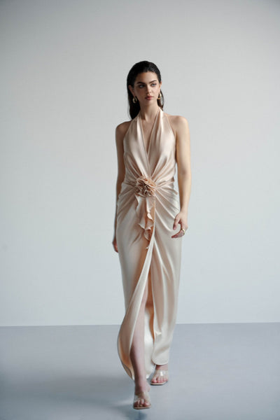 ROSSA DRESS - CHAMPAGNE MND dress, group_rossadress, newarrival, party